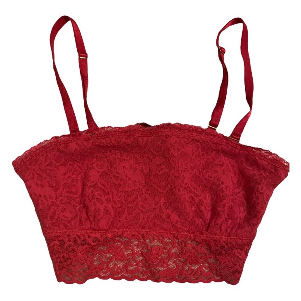 Victoria’s Secret vintage red lace bralette